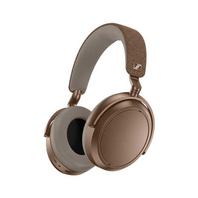 SENNHEISER Momentum 4 Wireless M4AEBT Bluetooth Headphone with Mic (Up to 60 Hours Playback Time, Over Ear, Brown)