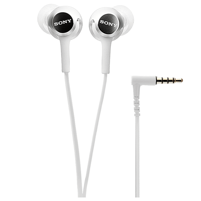SONY MDR-EX15AP In-Ear Wired Earphones with Mic (White) SONY MDR-EX15AP In-Ear Wired Earphones with Mic (White)_4