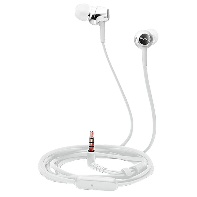 SONY MDR-EX15AP In-Ear Wired Earphones with Mic (White) SONY MDR-EX15AP In-Ear Wired Earphones with Mic (White)_5