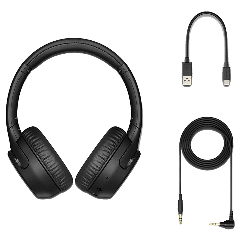 SONY WH-XB700 Bluetooth Headphone with Mic (Extra Bass Sound Technology, On Ear, Black)_6