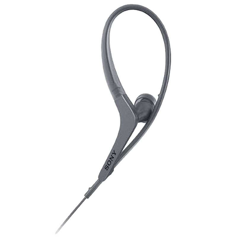SONY MDR-AS410AP Wired Earphone with Mic (In Ear, Black) SONY MDR-AS410AP Wired Earphone with Mic (In Ear, Black)_4