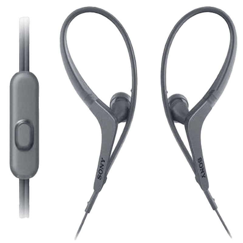 SONY MDR-AS410AP Wired Earphone with Mic (In Ear, Black) SONY MDR-AS410AP Wired Earphone with Mic (In Ear, Black)_5