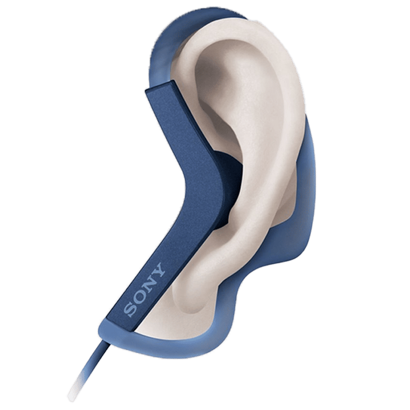 SONY MDR-AS210 Wired Earphone (In Ear, Blue) SONY MDR-AS210 Wired Earphone (In Ear, Blue)_3
