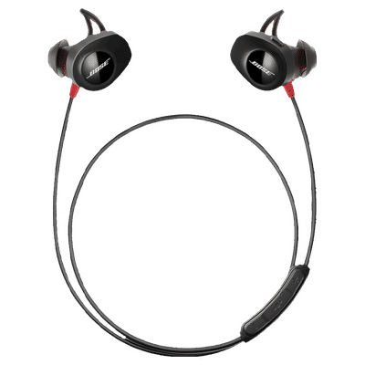 BOSE Soundsport Pulse 762518-0010 Neckband (Sweat Resistant, 5 Hours Playtime, Red)