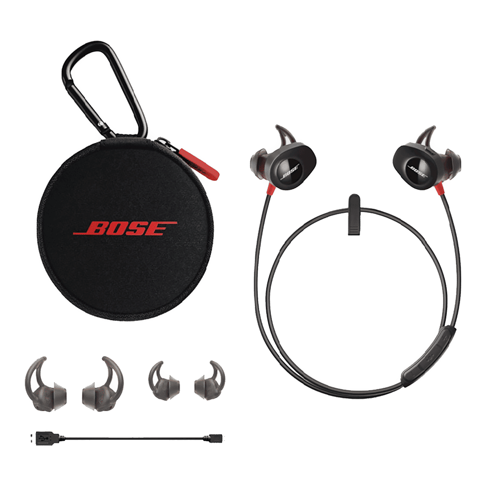 BOSE Soundsport Pulse 762518-0010 Neckband (Sweat Resistant, 5 Hours Playtime, Red) BOSE Soundsport Pulse 762518-0010 Neckband (Sweat Resistant, 5 Hours Playtime, Red)_4