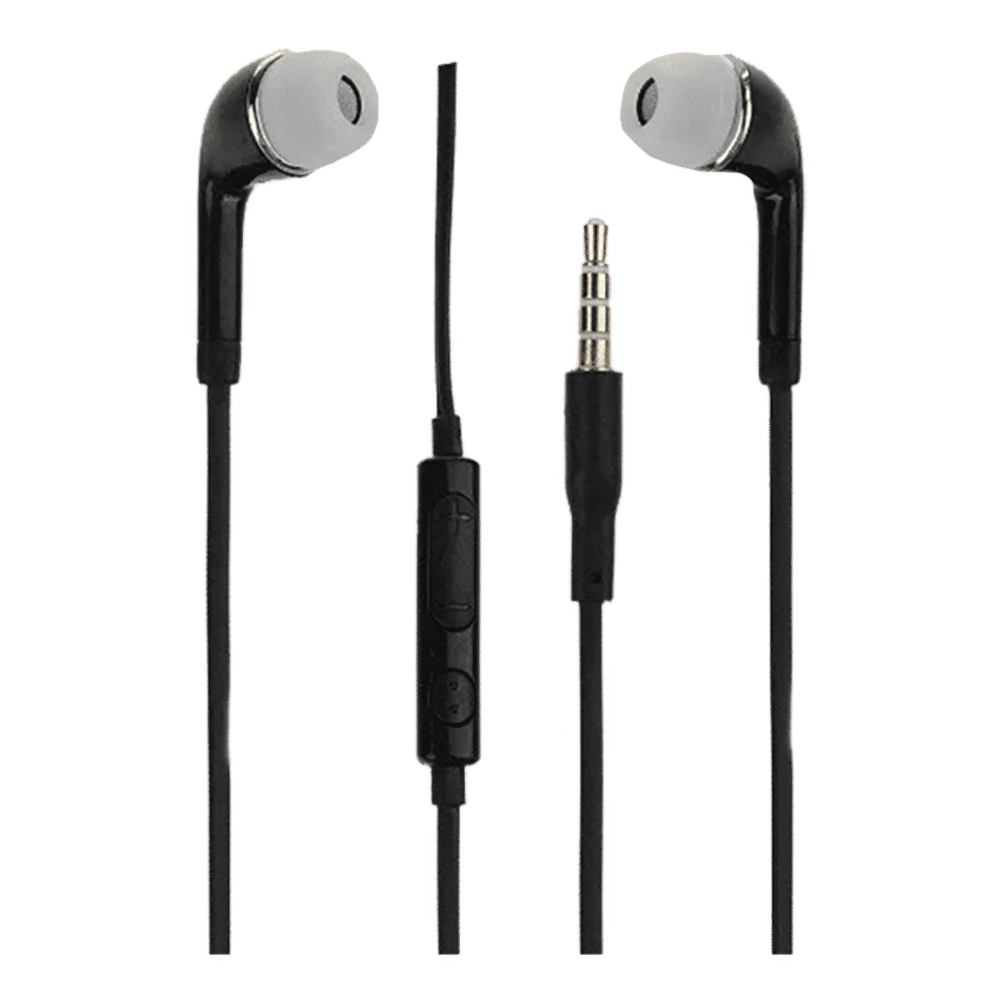 SAMSUNG EHS64AVFBECINU Wired Earphone with Mic (In Ear, Black)_1