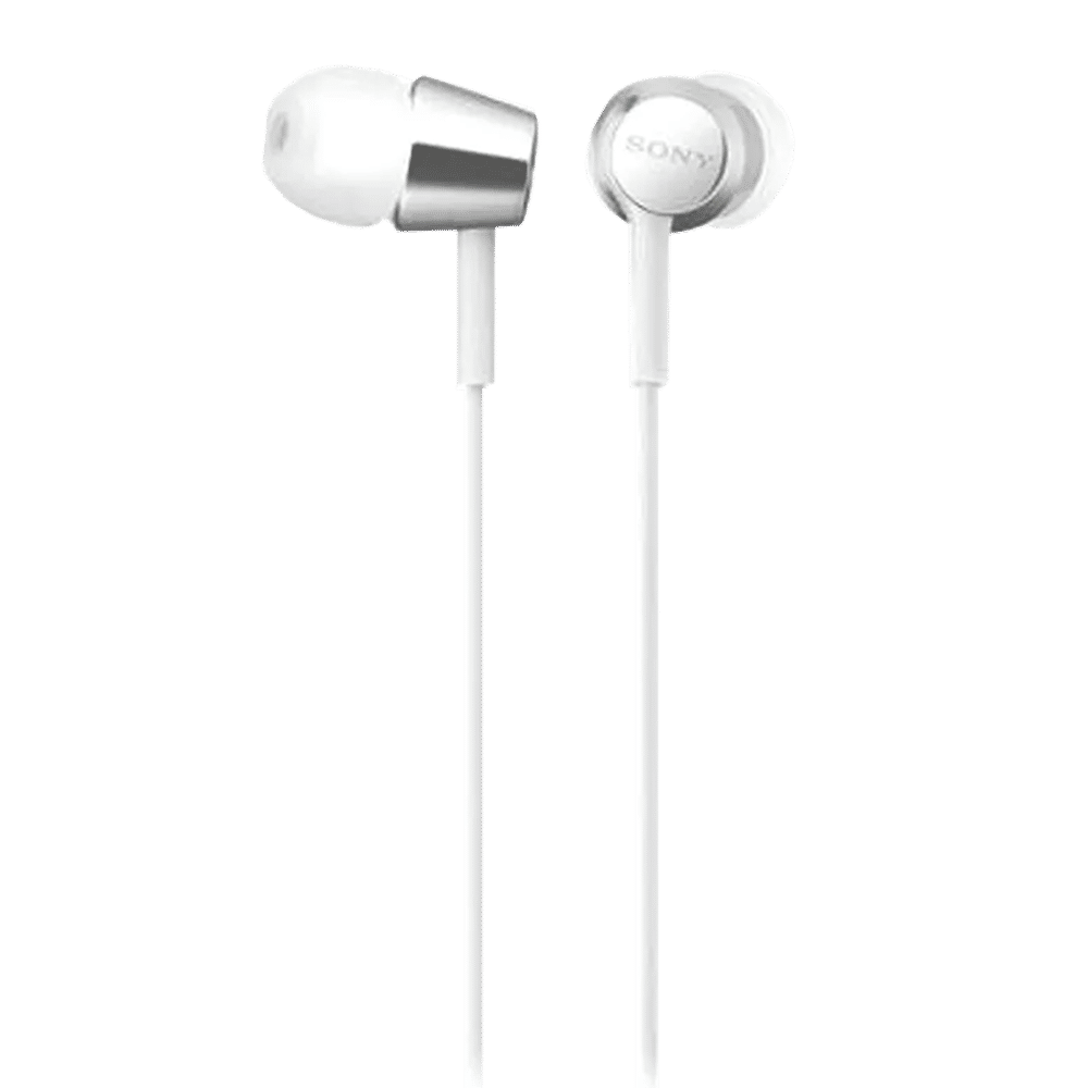 SONY MDR-EX155APWQIN Wired Earphone with Mic (In Ear, White) SONY MDR-EX155APWQIN Wired Earphone with Mic (In Ear, White)_3