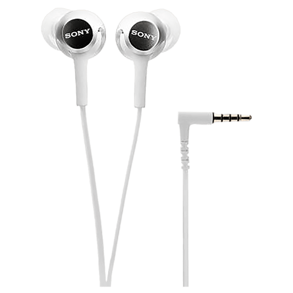SONY MDR-EX155APWQIN Wired Earphone with Mic (In Ear, White) SONY MDR-EX155APWQIN Wired Earphone with Mic (In Ear, White)_4
