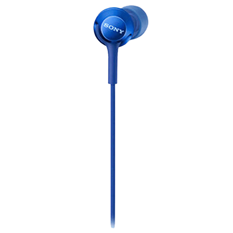 SONY MDR-EX255APLQIN Wired Earphone with Mic (In Ear, Blue) SONY MDR-EX255APLQIN Wired Earphone with Mic (In Ear, Blue)_8