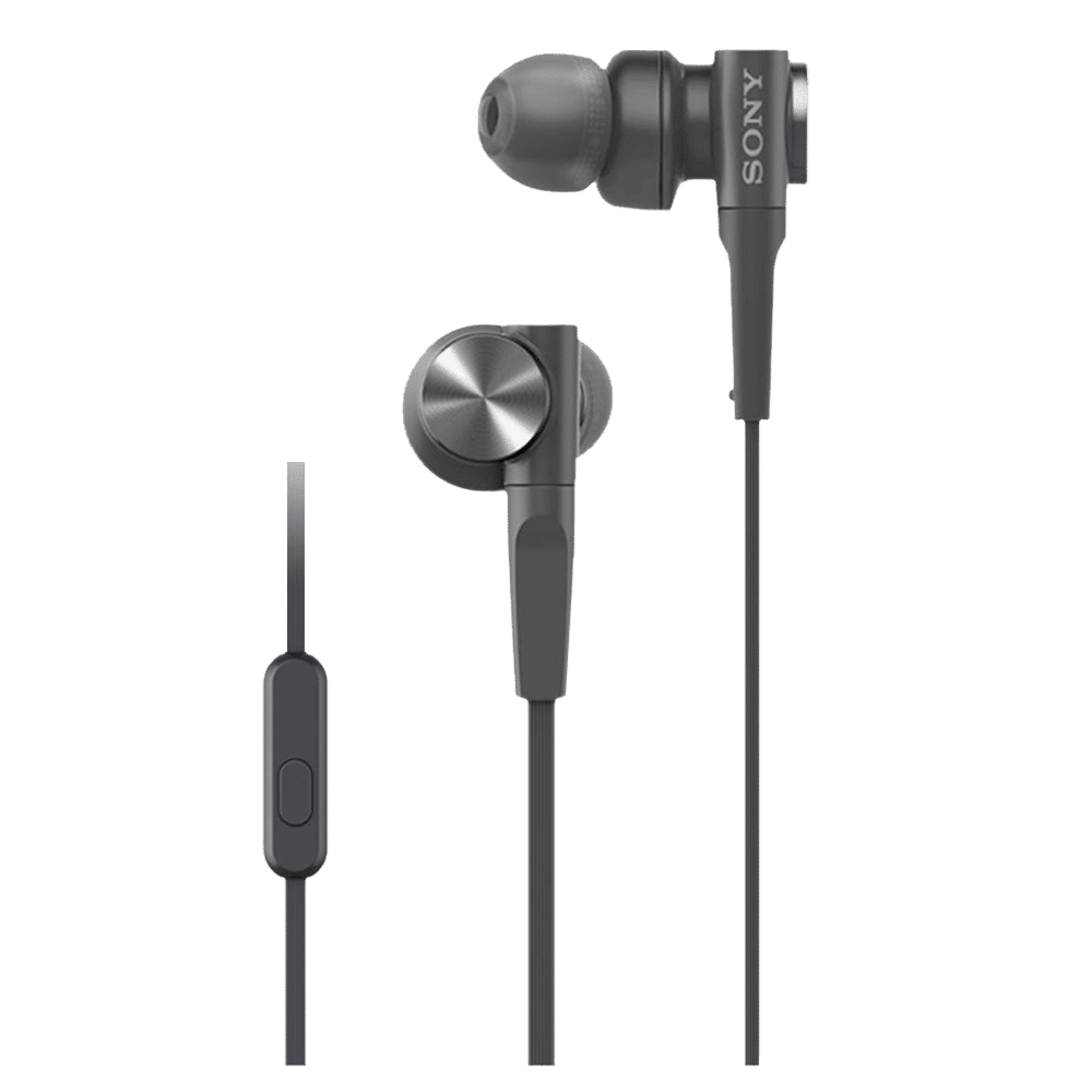 SONY MDR-XB55AP/BQIN Wired Earphone with Mic (In Ear, Black)_6