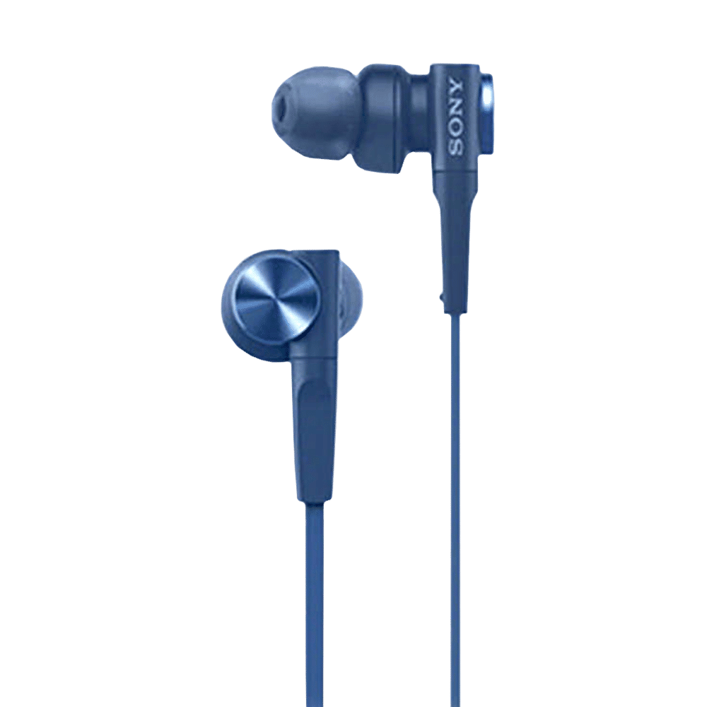 SONY MDR-XB55AP/LQIN Wired Earphone with Mic (In Ear, Blue)_4