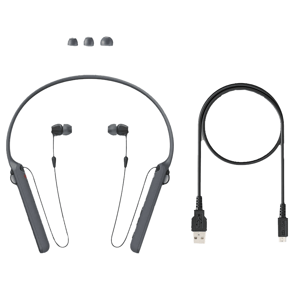 SONY WI-C400 Neckband (20 Hours Playback, Black)_4