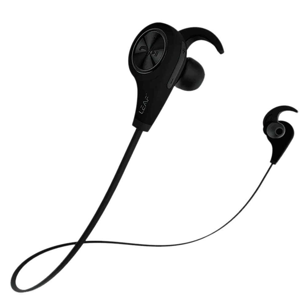 LEAF Deep Bass Bluetooth Earphones (Black) LEAF Deep Bass Bluetooth Earphones (Black)_1