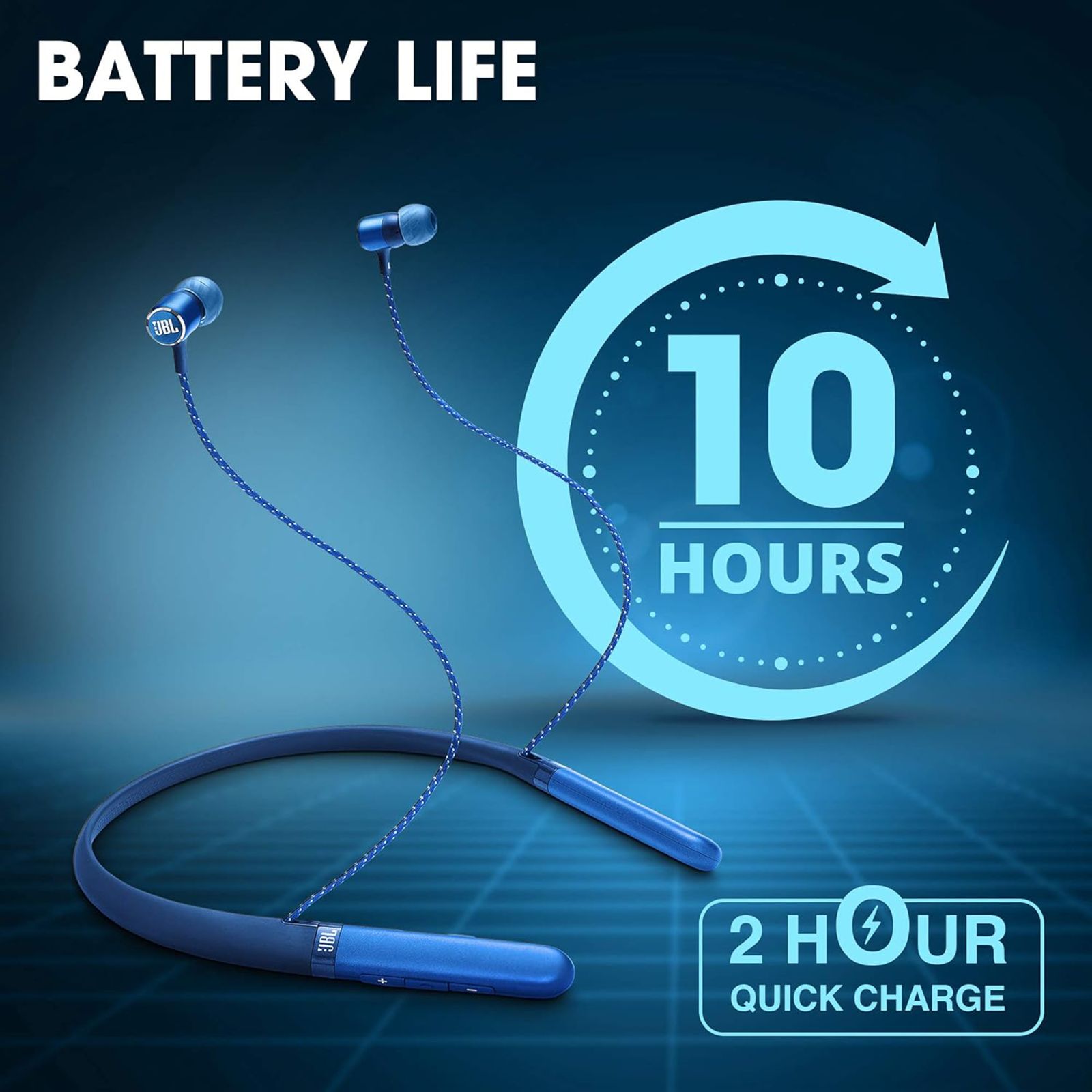 JBL Live 200BT Bluetooth Earphones (Blue)_10