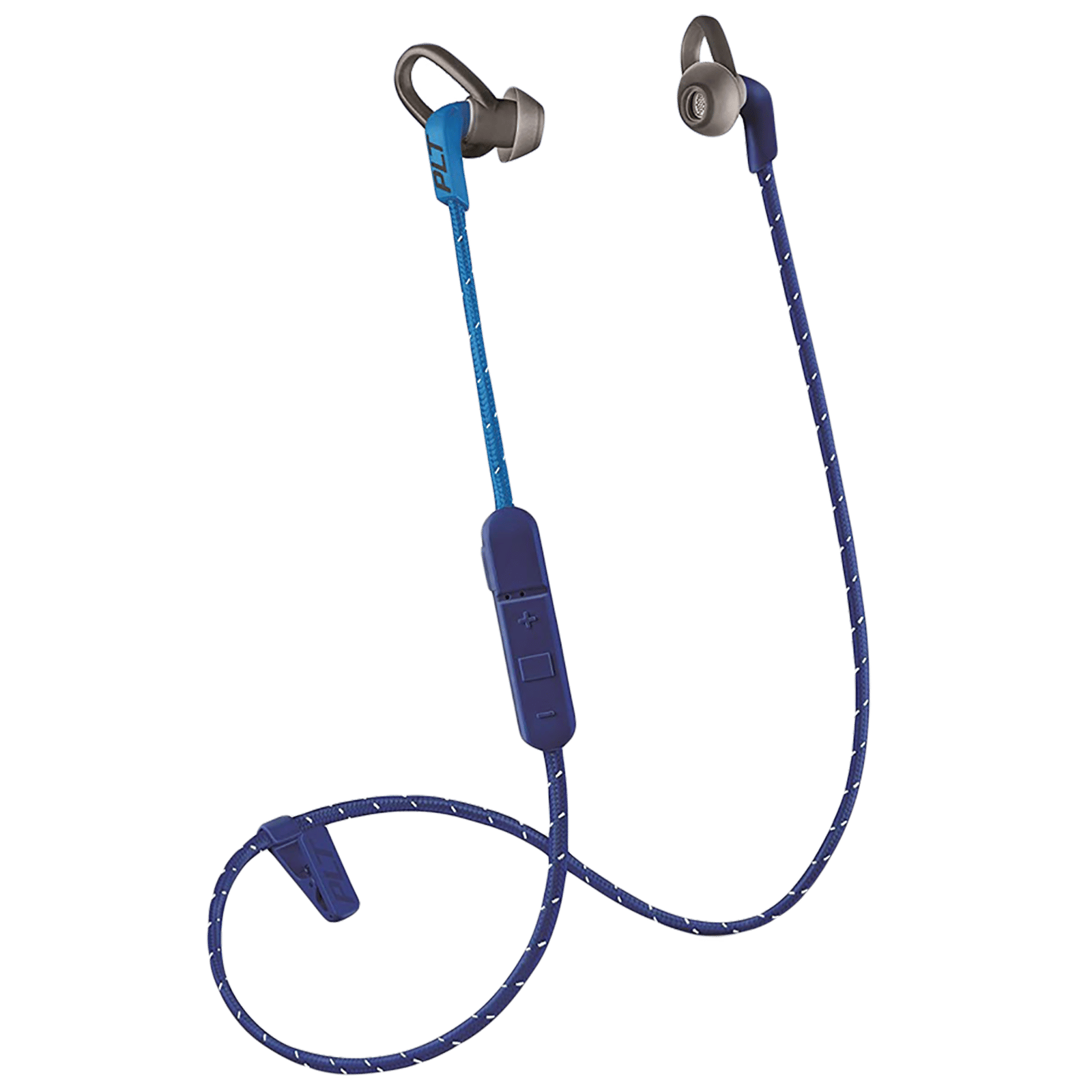 plantronics BackBeat 305 Neckband with Active Noise Cancellation (IPX5 Water Resistant, Patent Pending Eartip Design, Blue) plantronics BackBeat 305 Neckband with Active Noise Cancellation (IPX5 Water Resistant, Patent Pending Eartip Design, Blue)_1