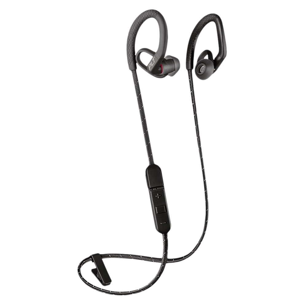 plantronics BackBeat Fit 350 Wireless Earphones (Black and Grey) plantronics BackBeat Fit 350 Wireless Earphones (Black and Grey)_1
