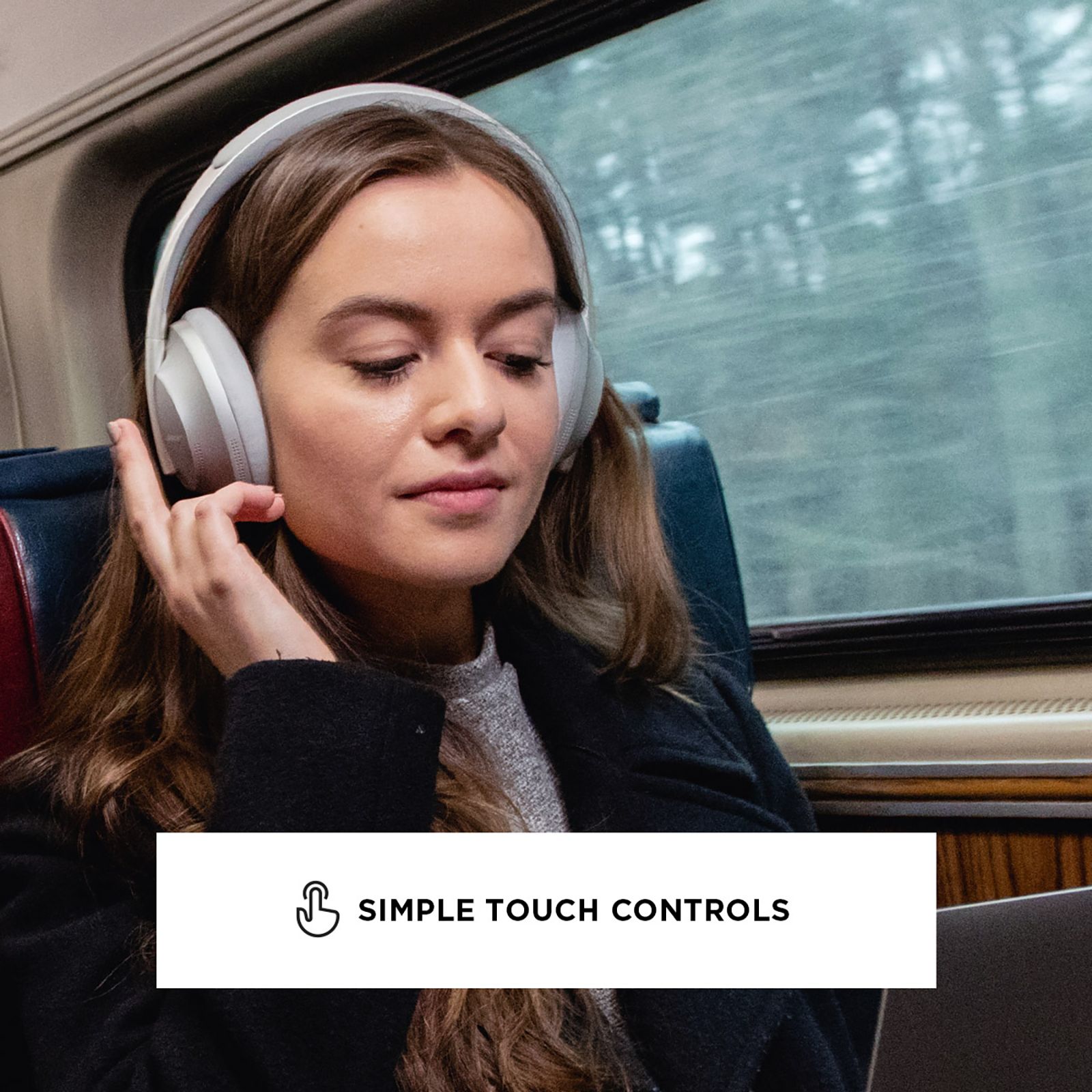 BOSE 700 Bluetooth Headphone with Mic (Capacitive Touch Control, Over Ear, Luxe Silver)_7