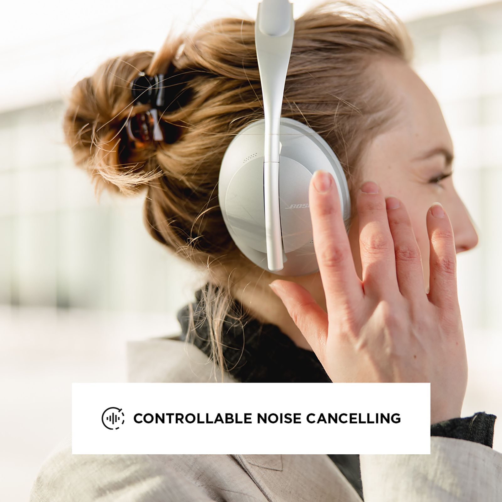 BOSE 700 Bluetooth Headphone with Mic (Capacitive Touch Control, Over Ear, Luxe Silver)_8
