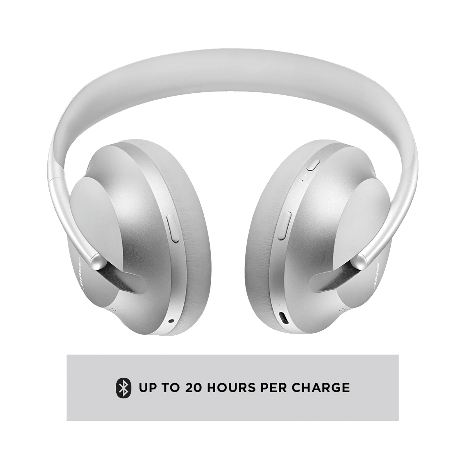 BOSE 700 Bluetooth Headphone with Mic (Capacitive Touch Control, Over Ear, Luxe Silver)_4