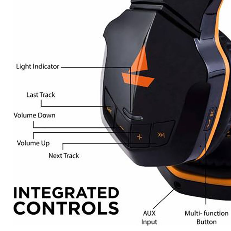boAt Rockerz 518 Bluetooth Headphones (Orange) boAt Rockerz 518 Bluetooth Headphones (Orange)_5