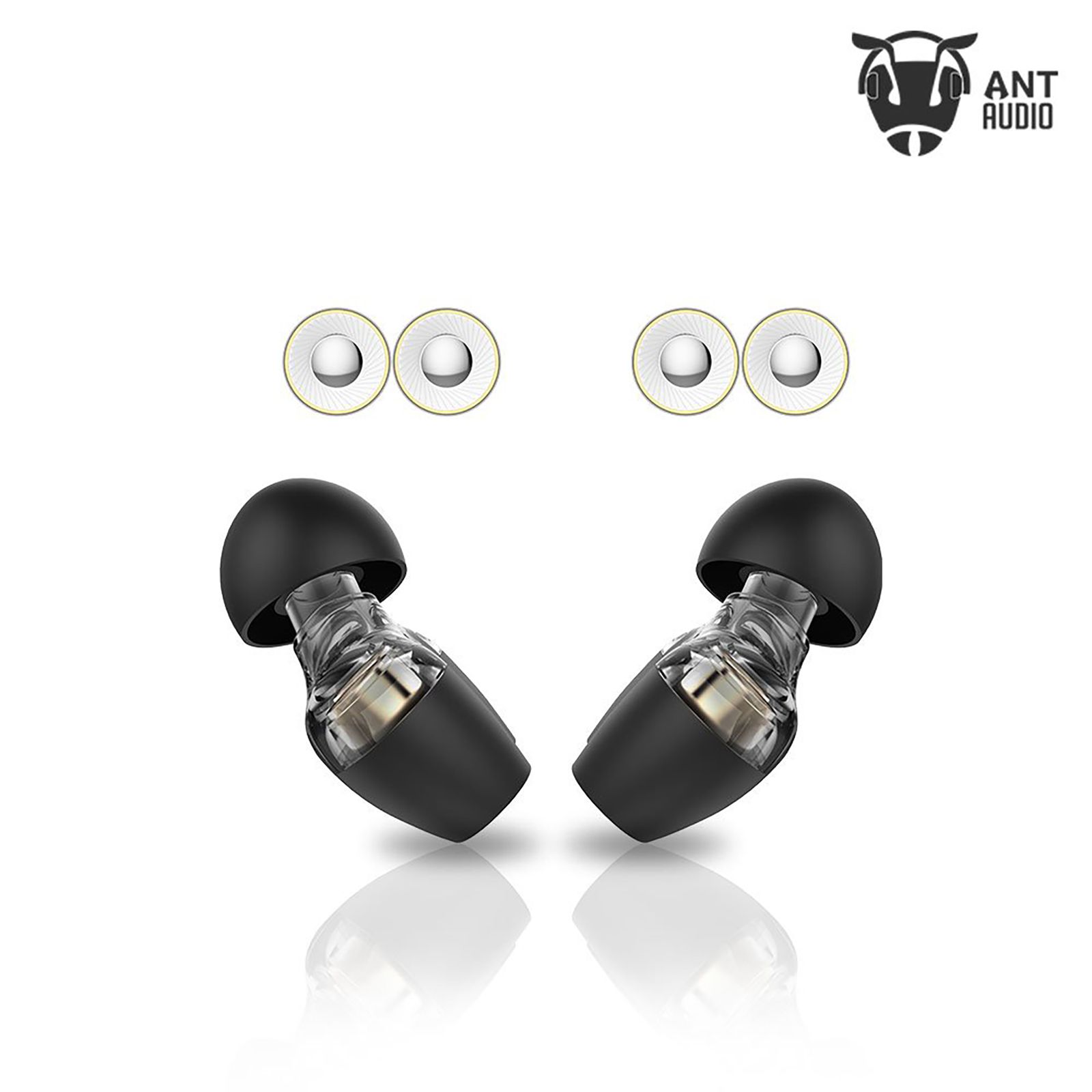 ANT AUDIO W59 Wired Earphones with Mic (In-Ear, Black) ANT AUDIO W59 Wired Earphones with Mic (In-Ear, Black)_6