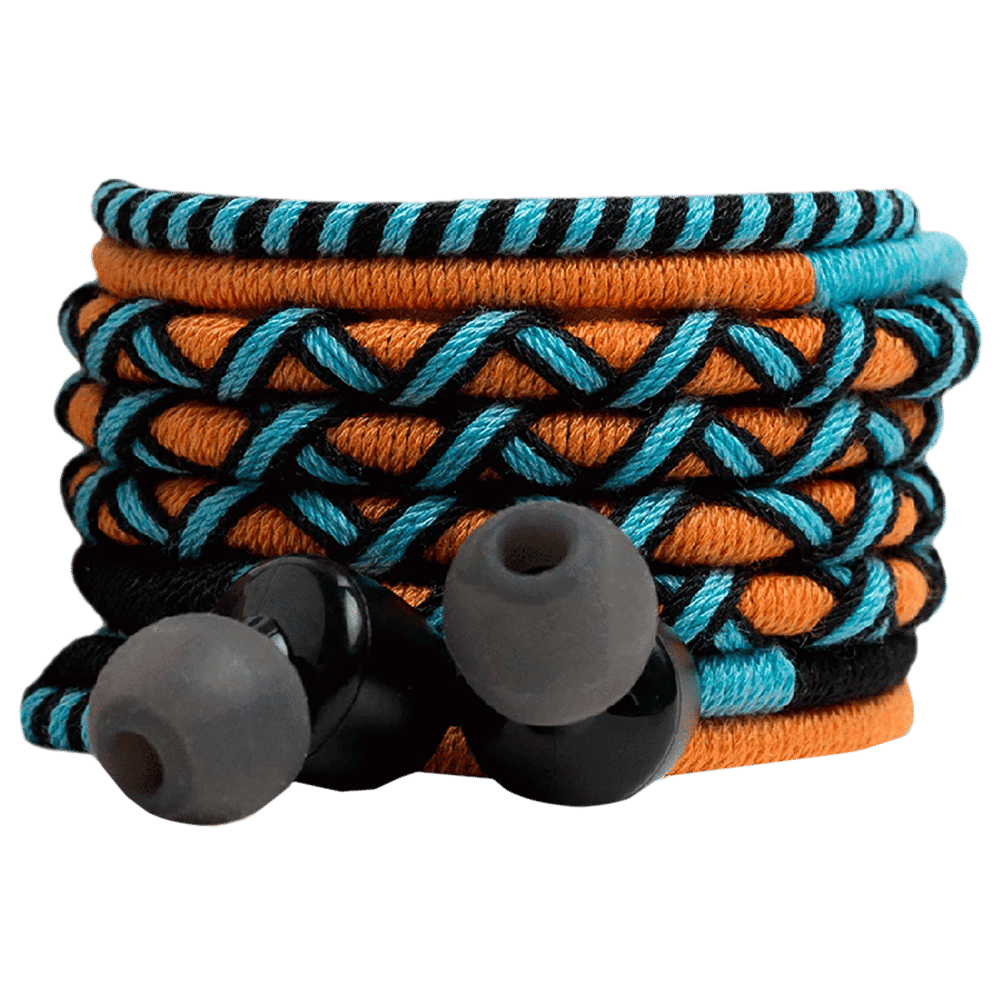 CROSSLOOP Pro CSLE012-E Wired Earphone with Mic ( In-Ear, Orange/Blue ) CROSSLOOP Pro CSLE012-E Wired Earphone with Mic ( In-Ear, Orange/Blue )_6