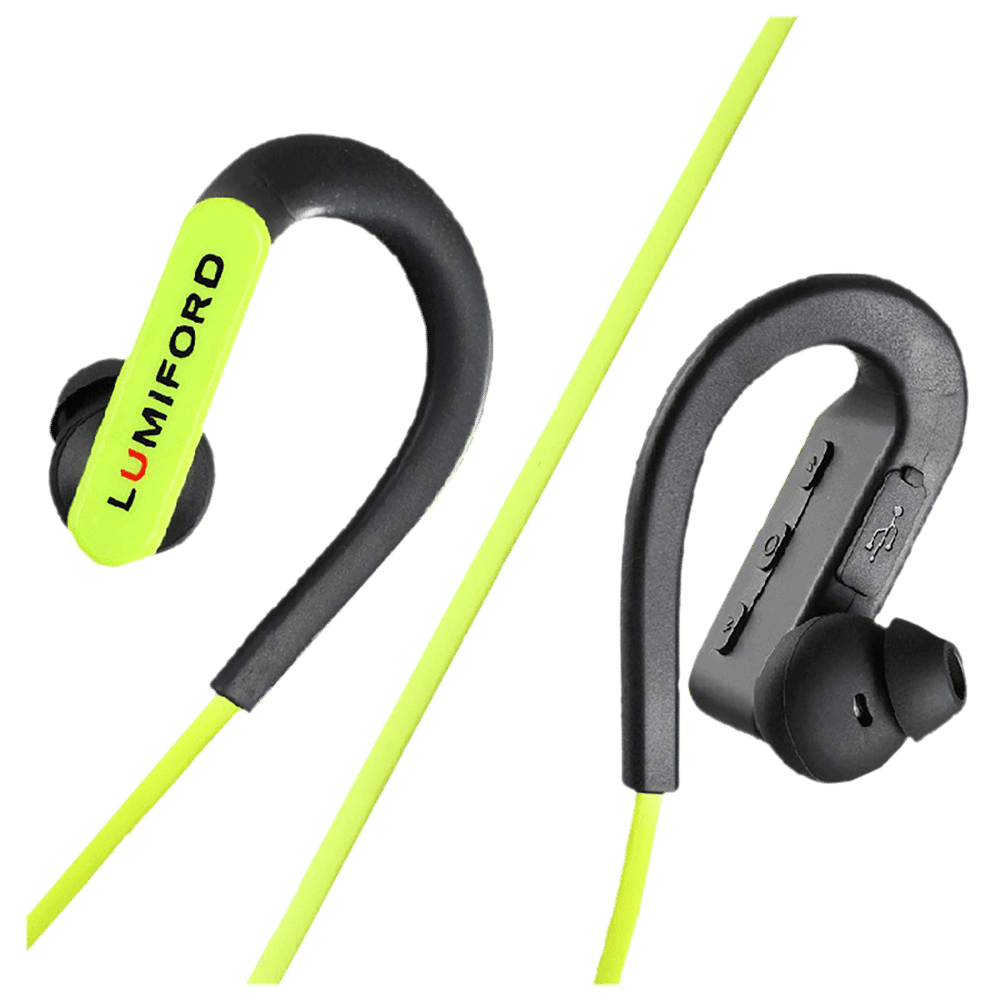 LUMIFORD XploriaHD XP40 Neckband with Passive Noise Cancellation (IPX7 Waterproof, Dual Pairing Technology, Green) LUMIFORD XploriaHD XP40 Neckband with Passive Noise Cancellation (IPX7 Waterproof, Dual Pairing Technology, Green)_8
