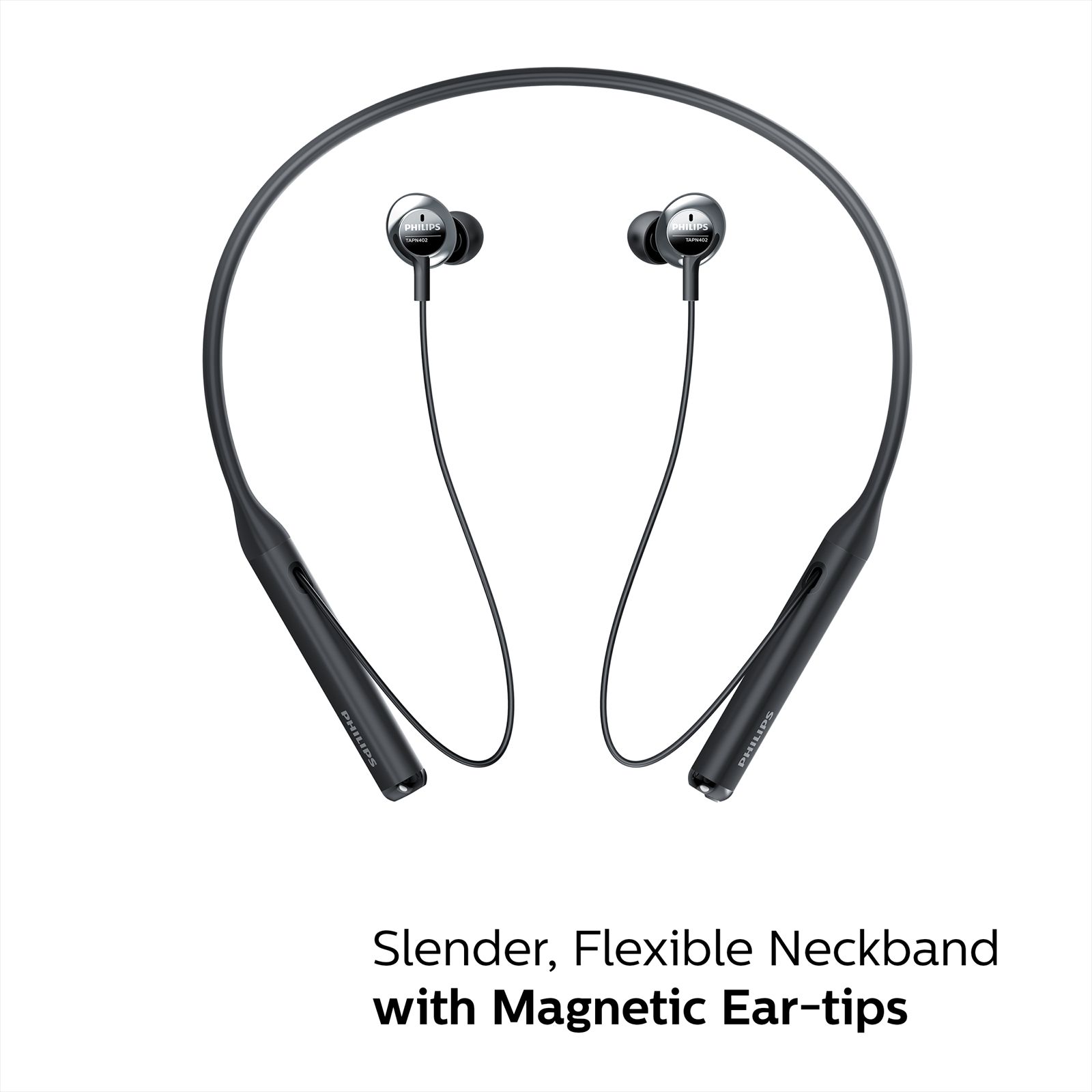 PHILIPS TAPN402 In-Ear Wireless Earphones (Black)_8