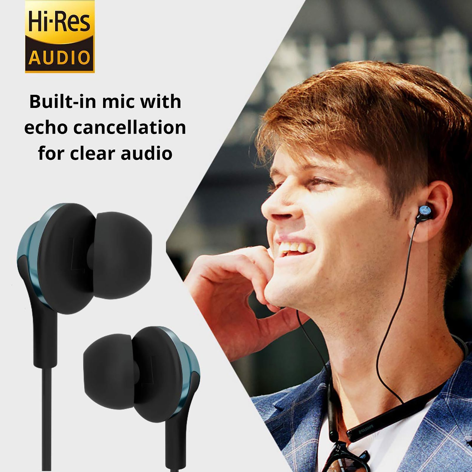 PHILIPS TAPN402 In-Ear Wireless Earphones (Black)_14