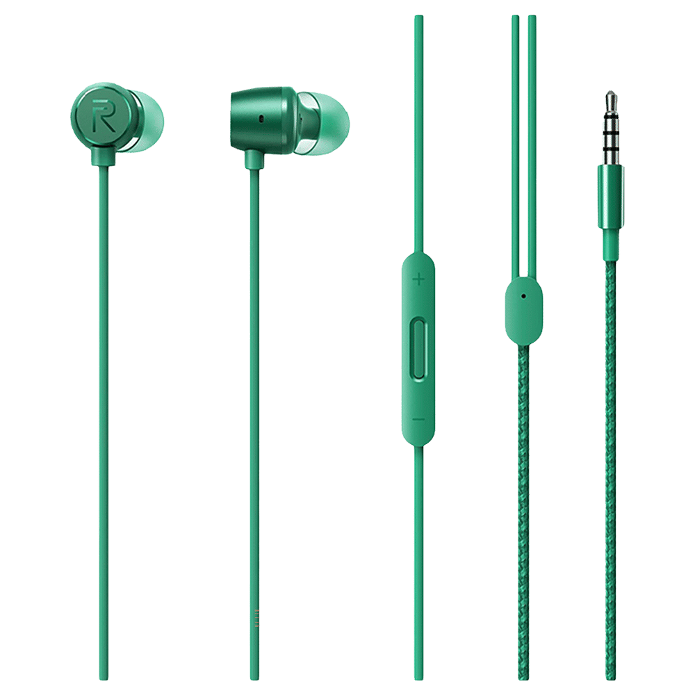 realme Buds 2 ACCFMGJYG25NE3BZ Wired Earphone with Mic (In Ear, Green)_1