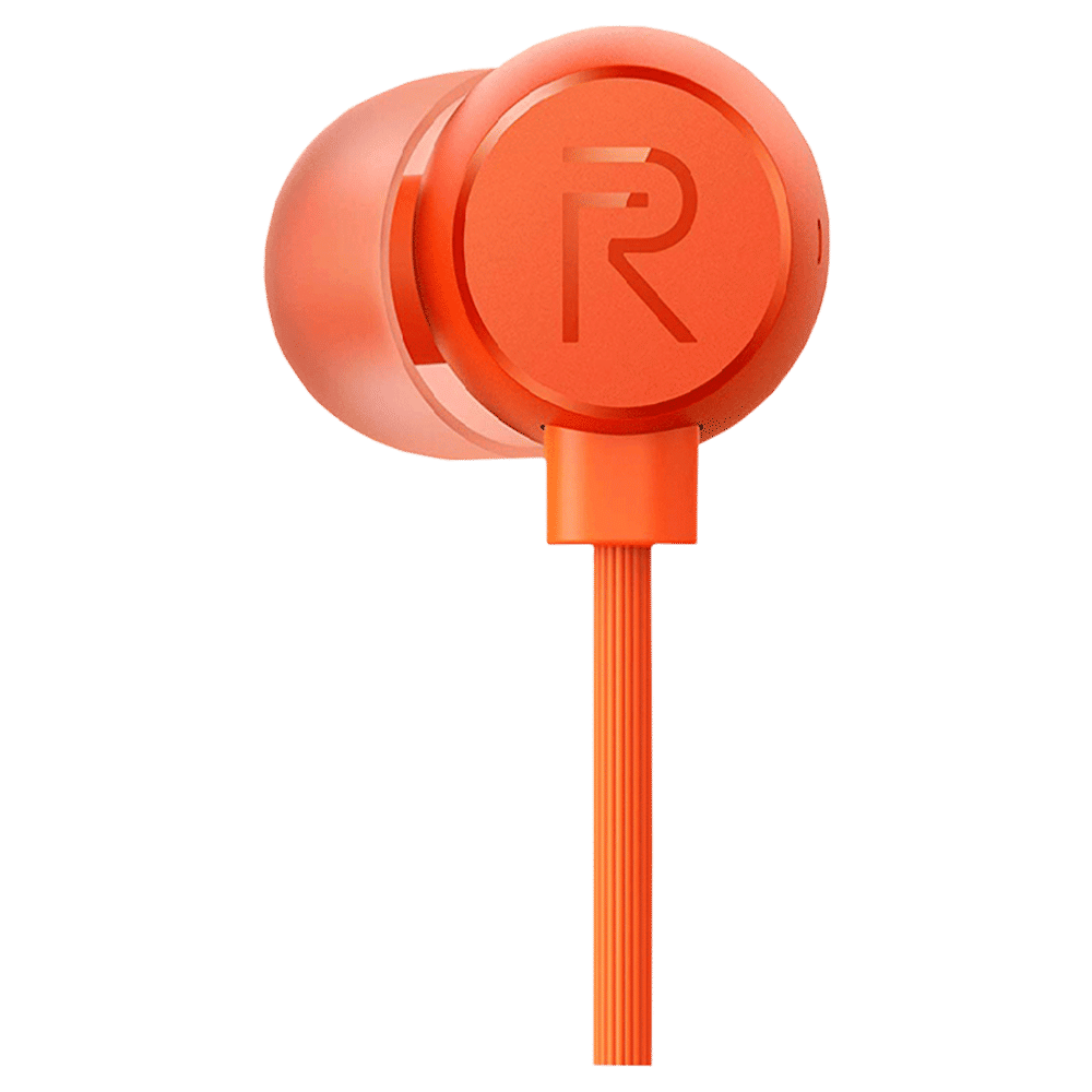 realme Buds 2 RMA155 Wired Earphone with Mic (In Ear, Orange)_2