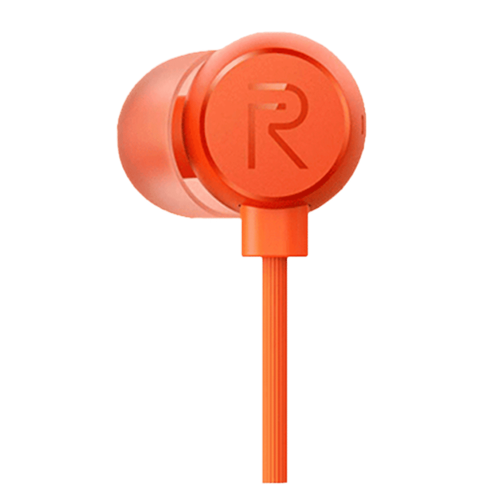 realme Buds 2 RMA155 Wired Earphone with Mic (In Ear, Orange)_5