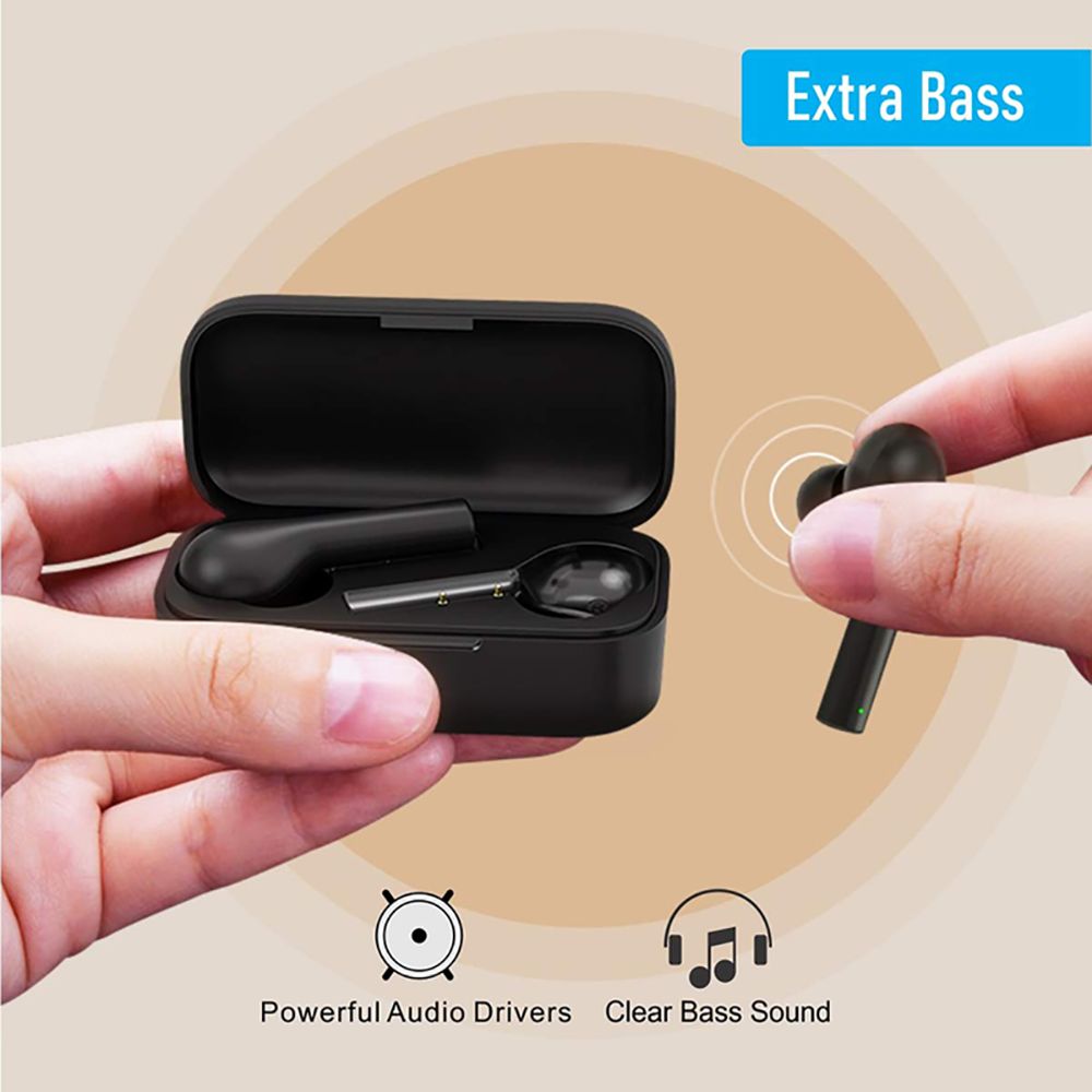 PORTRONICS Harmonics Twins II POR 1050 TWS Earbuds with Passive Noise Cancellation (IPX4 Water Resistant, 4 Hours Playback, Black)_6