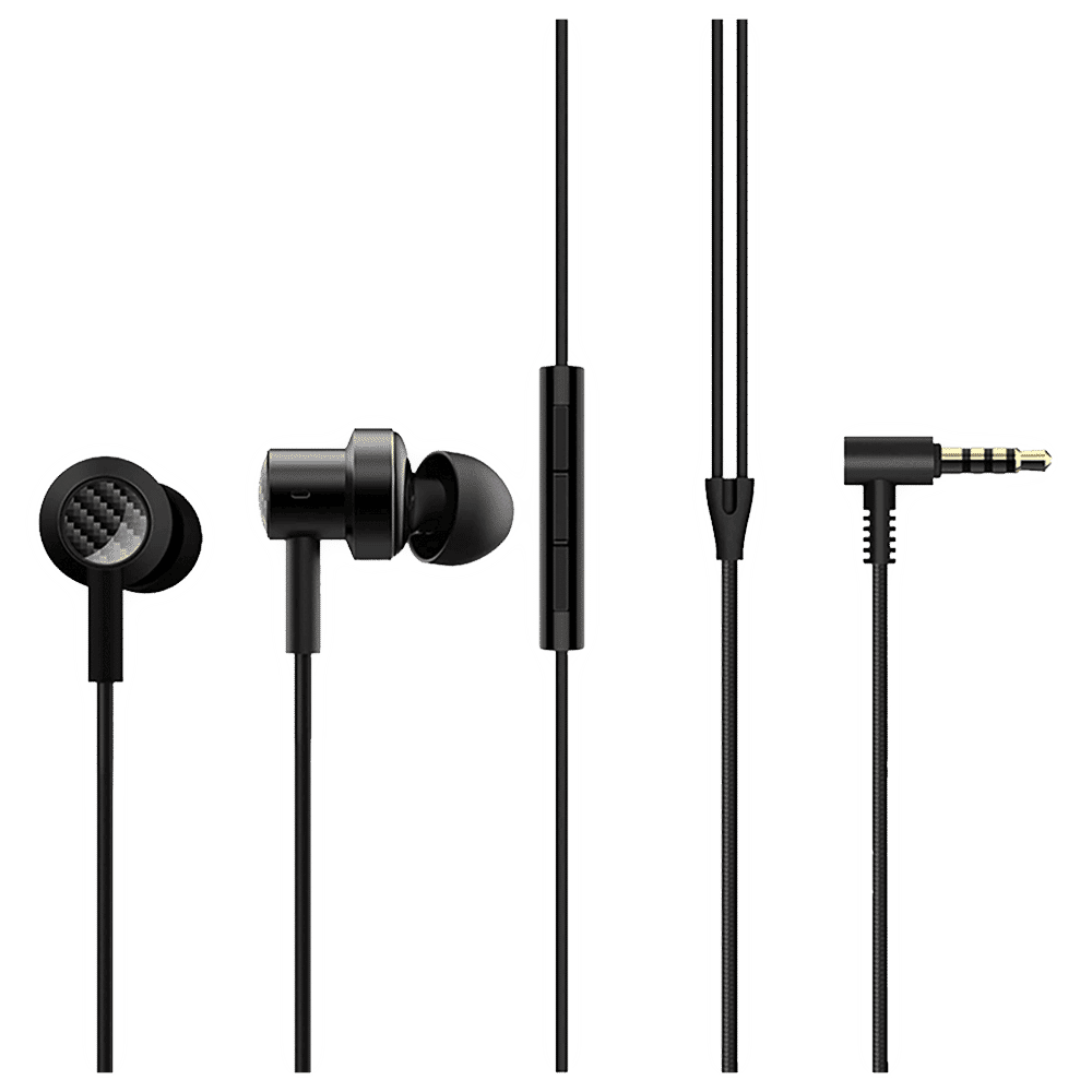 Xiaomi ZBW4486IN Wired Earphone with Mic (In Ear, Black) Xiaomi ZBW4486IN Wired Earphone with Mic (In Ear, Black)_1