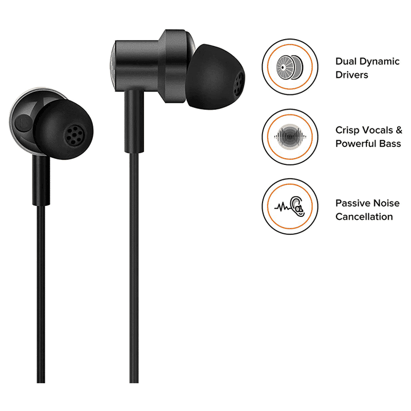 Xiaomi ZBW4486IN Wired Earphone with Mic (In Ear, Black) Xiaomi ZBW4486IN Wired Earphone with Mic (In Ear, Black)_7