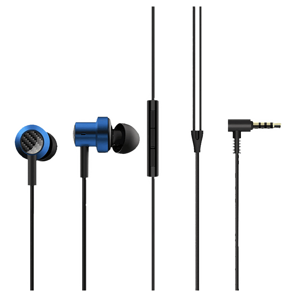 Xiaomi ZBW4487IN Wired Earphone with Mic (In Ear, Blue) Xiaomi ZBW4487IN Wired Earphone with Mic (In Ear, Blue)_1