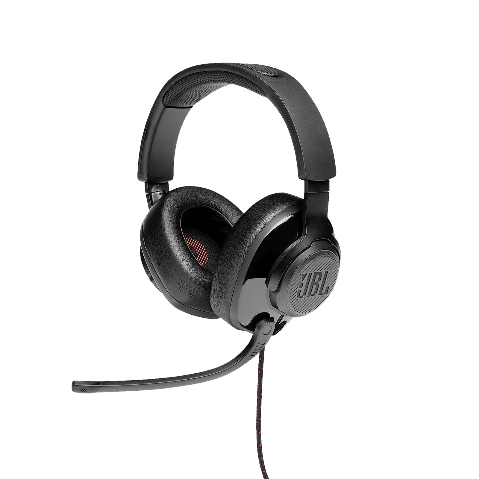 JBL Quantum 300 JBLQUANTUM300BLK Wired Gaming Headset (Fabric Headband, Over Ear, Black)_1