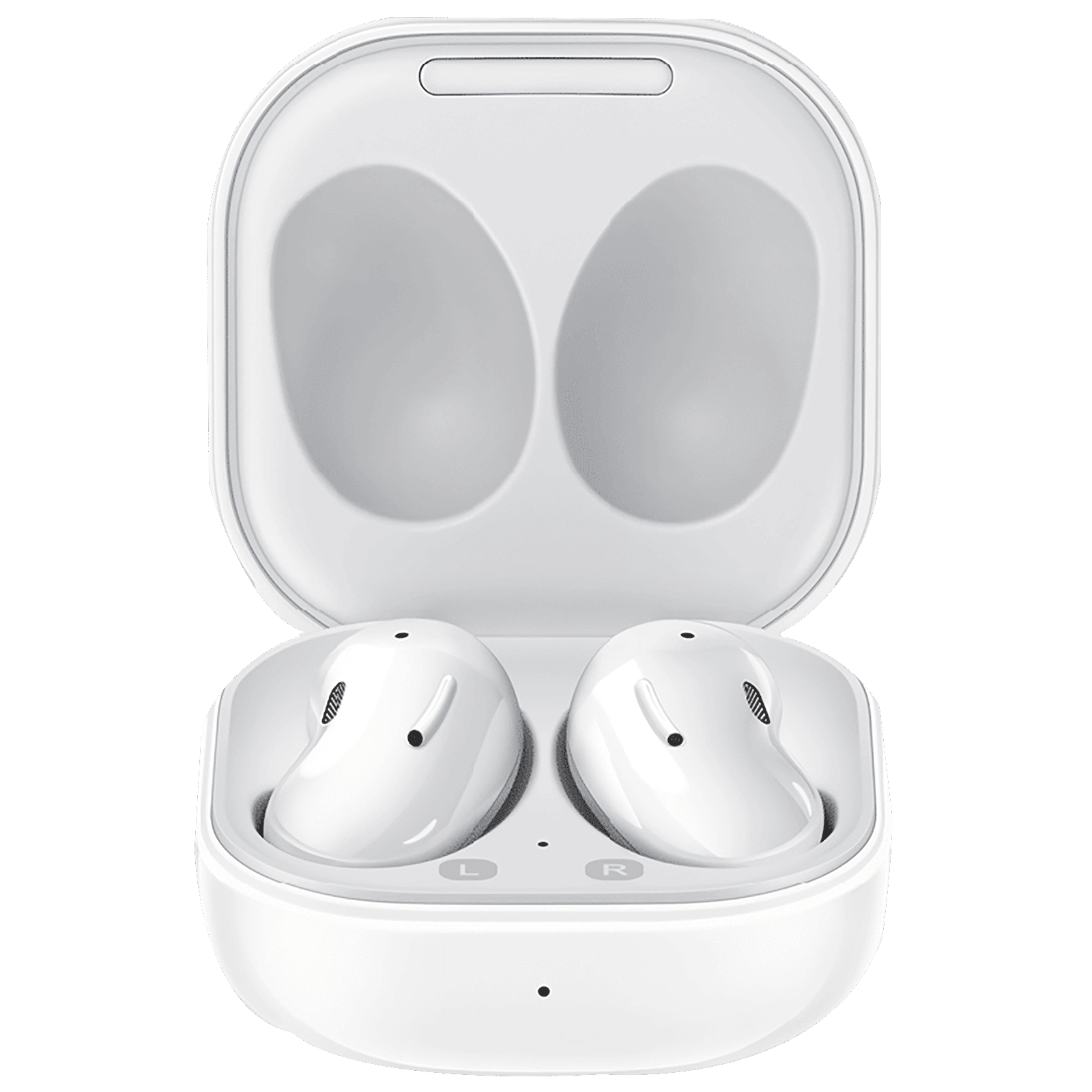 SAMSUNG Galaxy Buds Live SM-R180NZWAINU TWS Earbuds with Active Noise Cancellation (21 Hours Playback, Mystic White) SAMSUNG Galaxy Buds Live SM-R180NZWAINU TWS Earbuds with Active Noise Cancellation (21 Hours Playback, Mystic White)_1