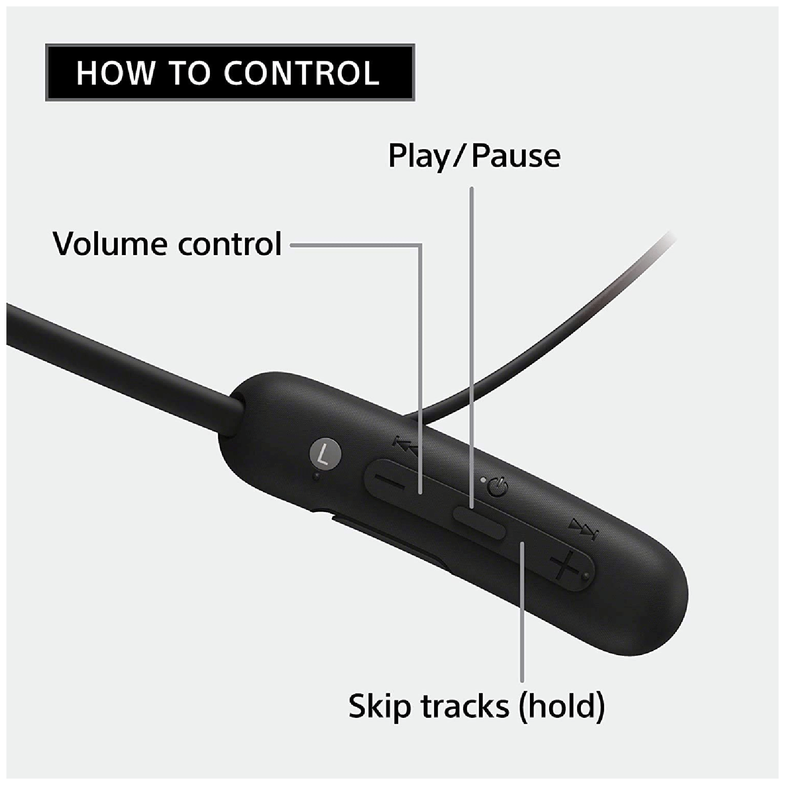 SONY WI-SP510 Neckband (IPX5 Sweat & Water Resistant, 15 Hours Playtime, Black) SONY WI-SP510 Neckband (IPX5 Sweat & Water Resistant, 15 Hours Playtime, Black)_7