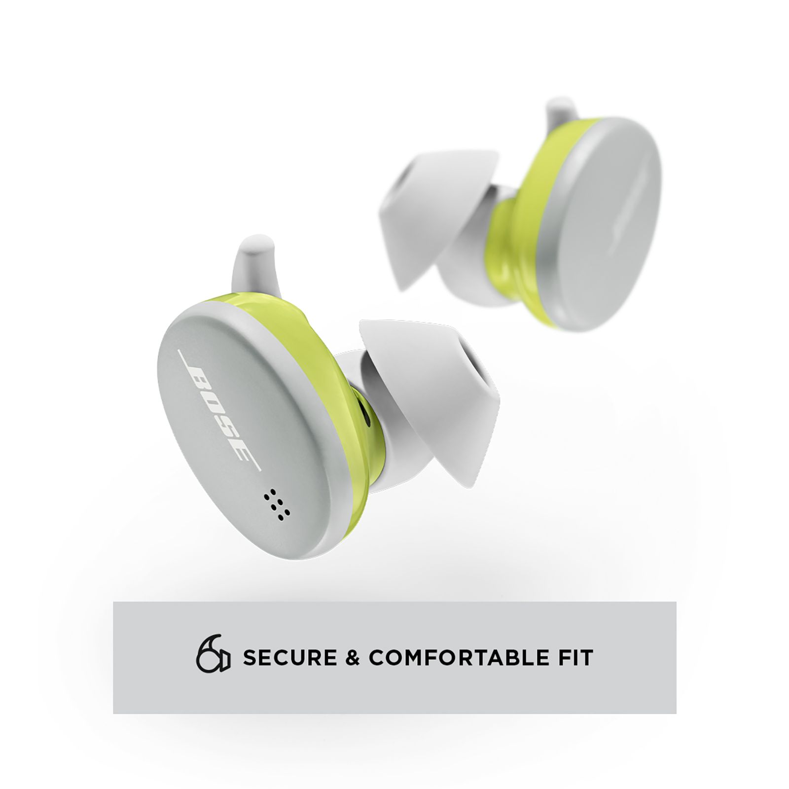 BOSE Sport 805746-0030 TWS Earbuds with Active Noise Cancellation (IPX4 Sweat & Weather Resistant, Touch Control, Glacier White)_8
