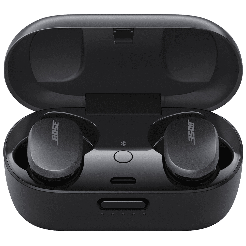 BOSE QuietComfort 831262-0010 TWS Earbuds with Active Noise Cancellation (IPX4 Water Resistant, Touch Control, Triple Black) BOSE QuietComfort 831262-0010 TWS Earbuds with Active Noise Cancellation (IPX4 Water Resistant, Touch Control, Triple Black)_1