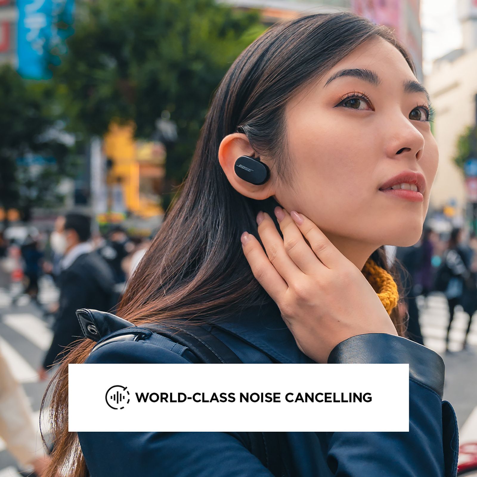 BOSE QuietComfort 831262-0010 TWS Earbuds with Active Noise Cancellation (IPX4 Water Resistant, Touch Control, Triple Black) BOSE QuietComfort 831262-0010 TWS Earbuds with Active Noise Cancellation (IPX4 Water Resistant, Touch Control, Triple Black)_4