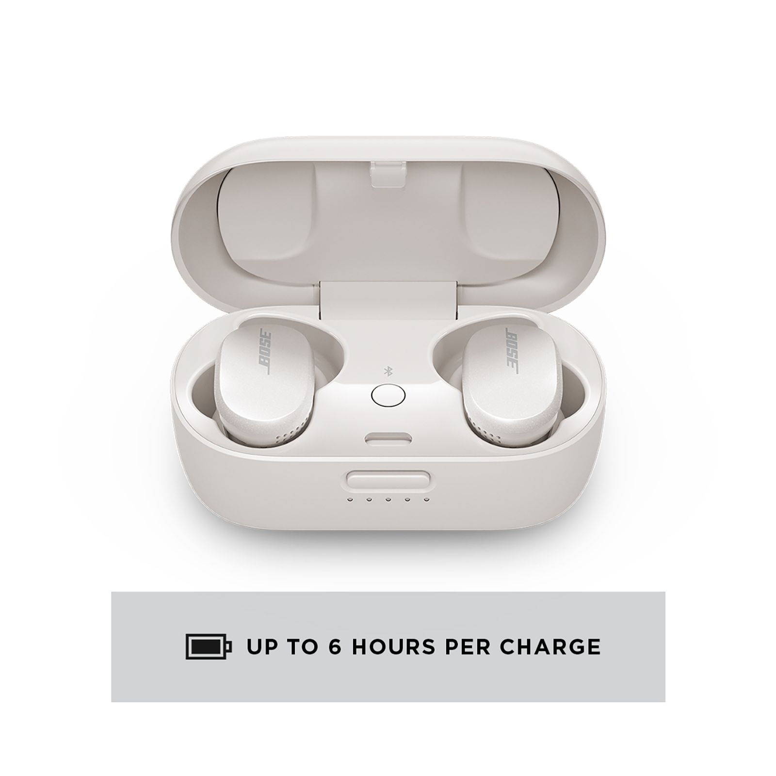 BOSE QuietComfort In-Ear 831262-0020 Truly Wireless Earbuds with Mic (Bluetooth 5.1, Sweat and Weather Resistant, Soapstone) BOSE QuietComfort In-Ear 831262-0020 Truly Wireless Earbuds with Mic (Bluetooth 5.1, Sweat and Weather Resistant, Soapstone)_3