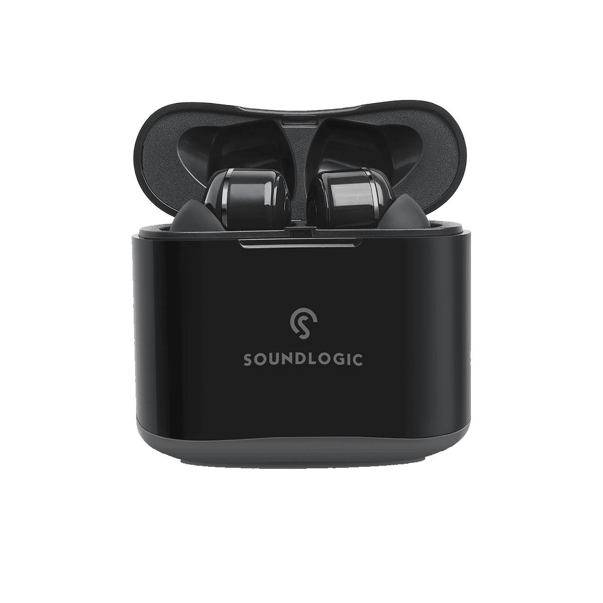 soundLOGIC True Beats Pro TWE006 TWS Earbuds (Sweat Resistant, Upto 20 Hours Playback, Black)_1