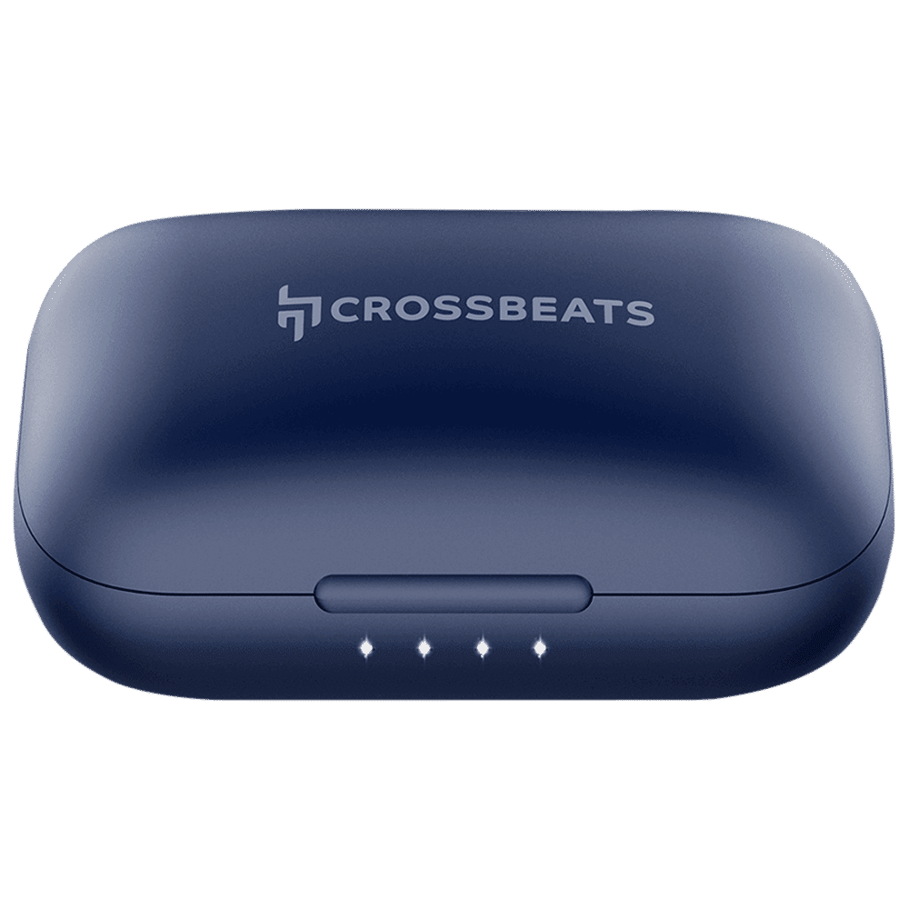 CROSSBEATS Evolve TWS Earbuds with Passive Noise Cancellation (IPX4 Water Resistant, 12 Hours Playback, Blue) CROSSBEATS Evolve TWS Earbuds with Passive Noise Cancellation (IPX4 Water Resistant, 12 Hours Playback, Blue)_4