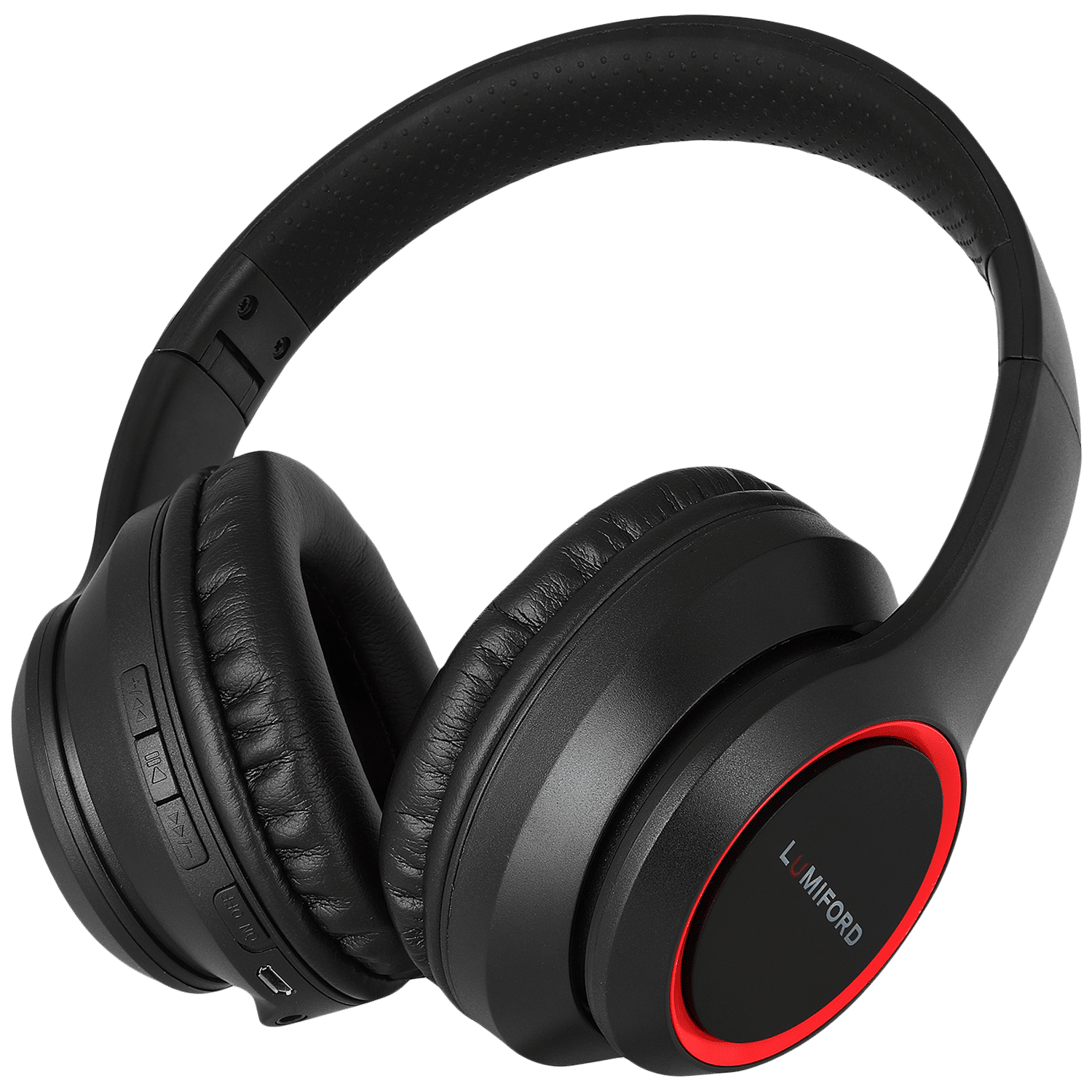 LUMIFORD HD60 Bluetooth Headphone with Mic (Dual Phone Pairing Technology, Over Ear, Black) LUMIFORD HD60 Bluetooth Headphone with Mic (Dual Phone Pairing Technology, Over Ear, Black)_1