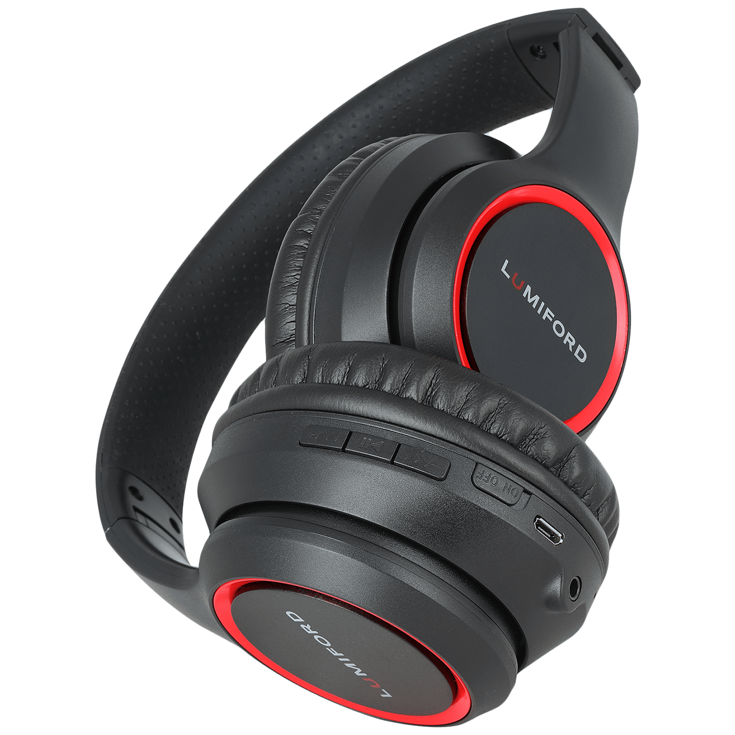 LUMIFORD HD60 Bluetooth Headphone with Mic (Dual Phone Pairing Technology, Over Ear, Black) LUMIFORD HD60 Bluetooth Headphone with Mic (Dual Phone Pairing Technology, Over Ear, Black)_6
