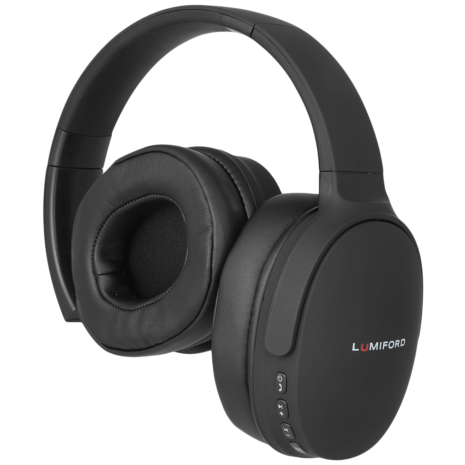 LUMIFORD HD70 Bluetooth Headphone with Mic (Dual Phone Pairing Technology, Over Ear, Black)_9
