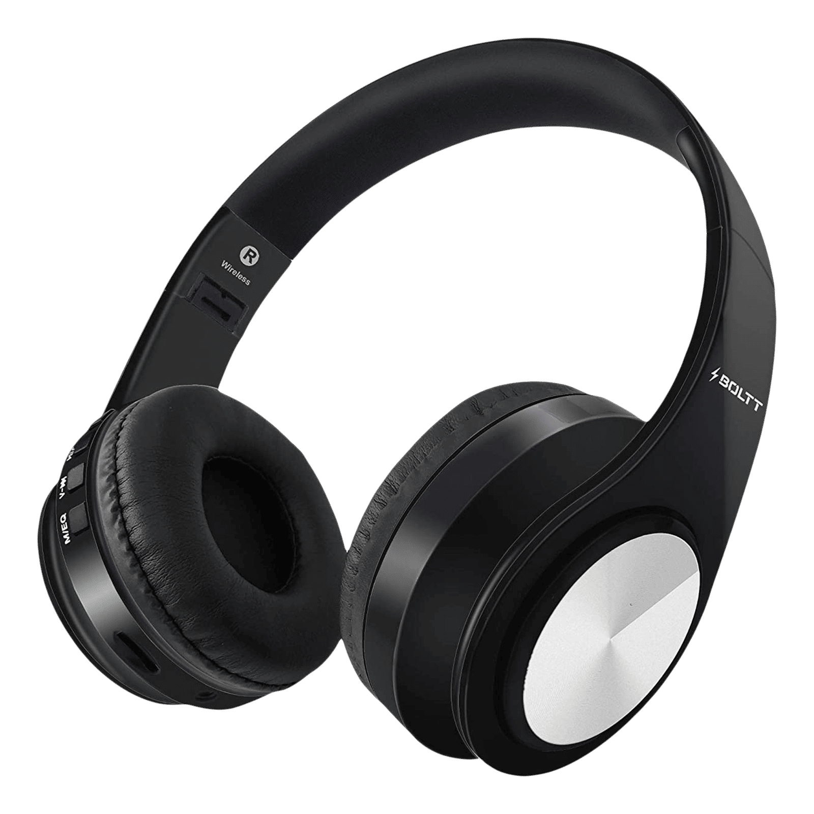FIRE-BOLTT BH1001 BH1000 On-Ear Noise Isolation Wireless Headphone with Mic (Bluetooth 5.0, Exceptional Sound with Great Bass, Black)_1