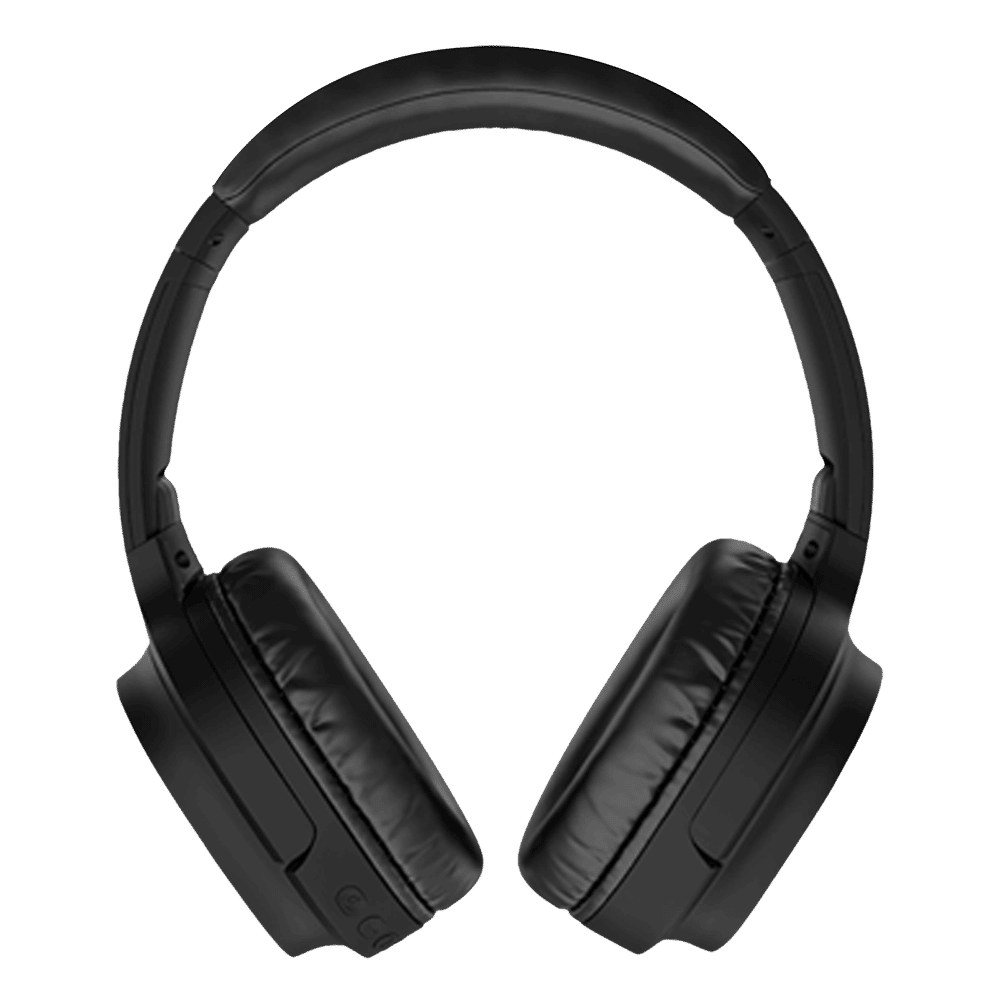 noise One Bluetooth Headphone with Mic (Tru Bass Technology, Over Ear, Soft Black)_5